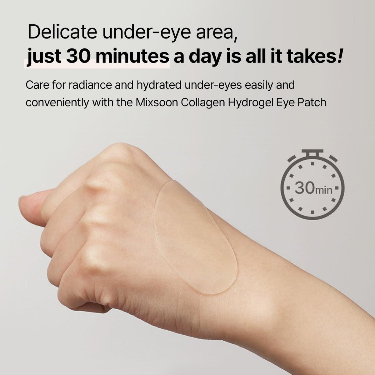 Parche Mixsoon Hidrogel De Colageno Para Ojos Todo Tipo De Piel Día/noche - Image 4