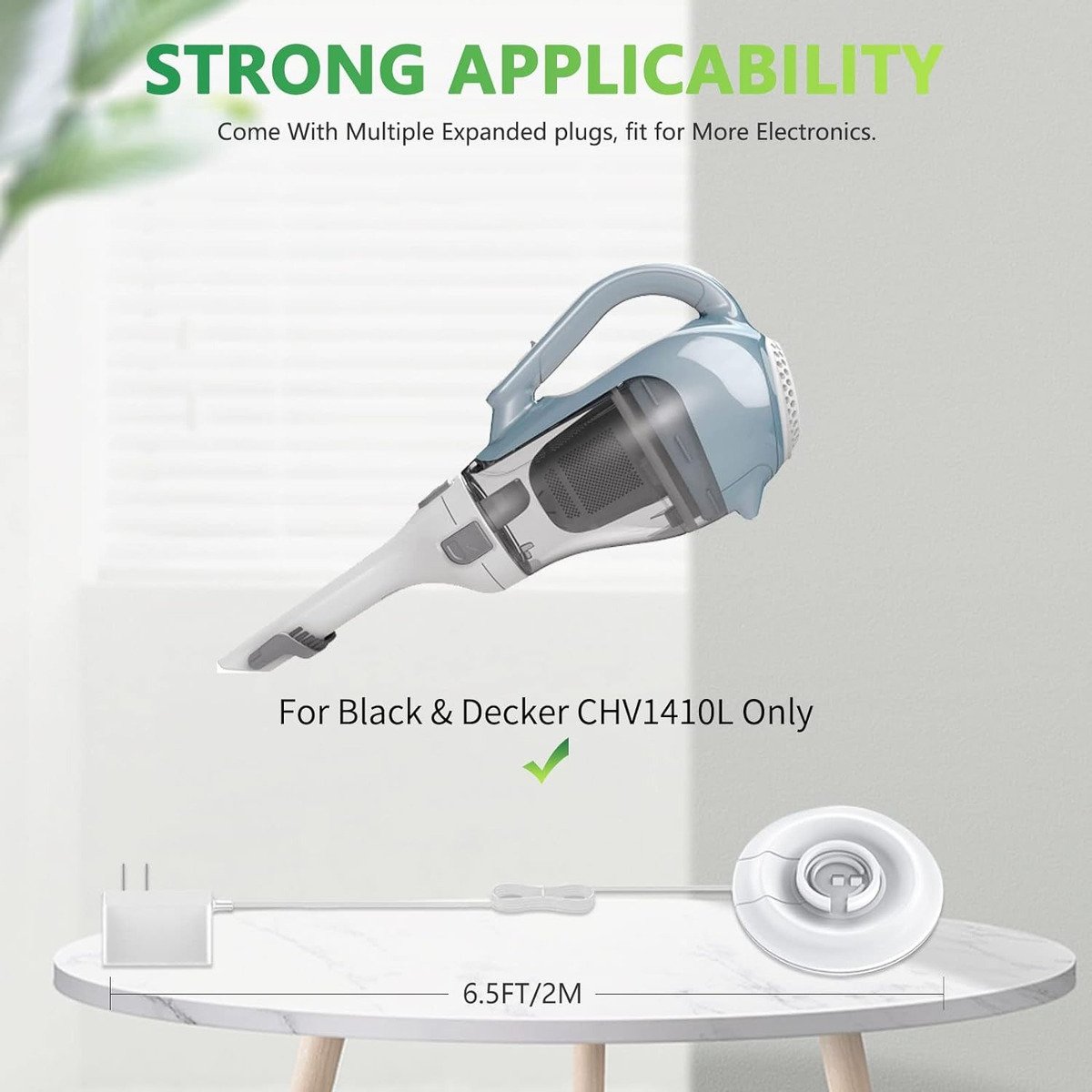 Cargador De Repuesto Para Aspiradora Black & Decker Chv1410l - Image 2