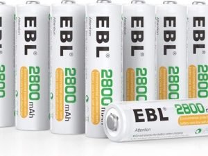 Baterías Recargables Aa 2800mah (16 Unidades) Ebl