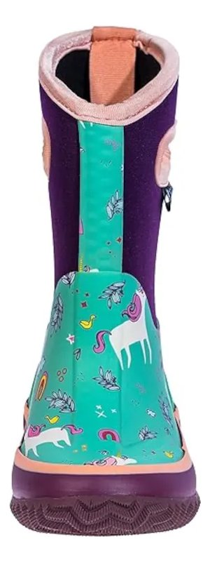 Oaki - Botas De Neopreno Para Lluvia O Nieve, Para Niños Color Snooty Unicorn - Image 2