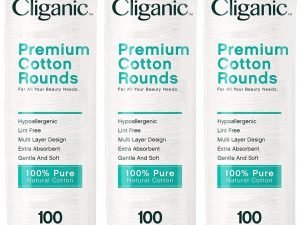 Cliganic Premium - Almohadillas Removedoras De Maquillaje