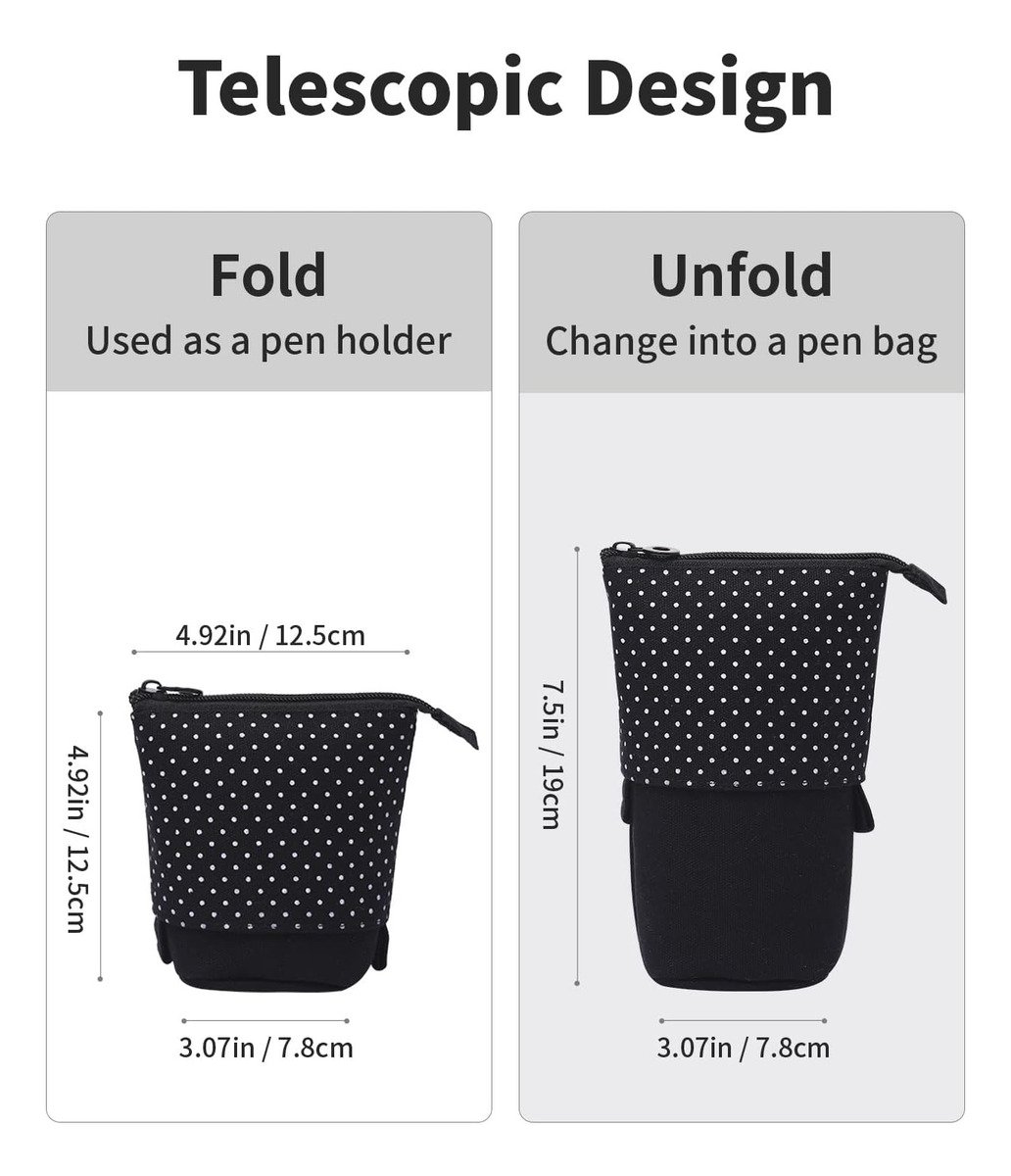 Sooez - Estuche Para Lápices De Pie Desplegable - Image 8