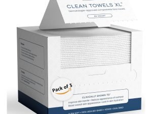 Clean Skin Club Toalla Facial Clean Towels 3pack Xl 150 Pz Momento De Aplicación Día/noche Tipo De Piel Todo Tipo De Piel