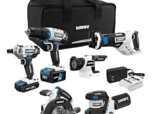 Hart. Kit Combinado De 6 Herramientas Inalámbricas De 20 V.