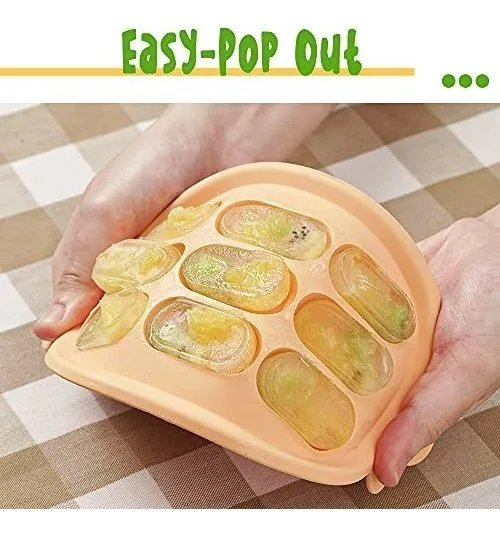 Haaka Moldes De Silicona Bandeja Para Picar Comida De Bebés - Image 2