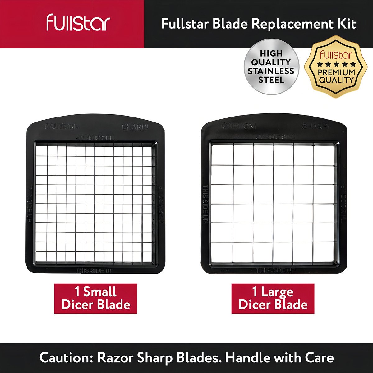 Fullstar Cuchillas De Repuesto P/ Picador De Verdura 2piezas Color Negro - Image 2