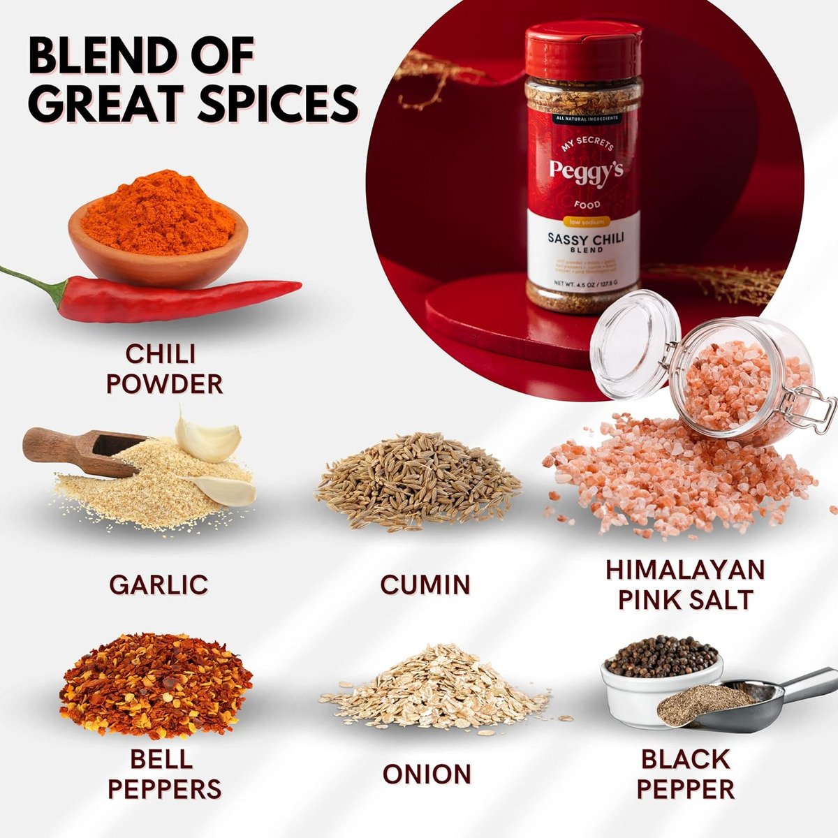 My Secrets Peggy's Food Sazonadores Y Condimentos Saludables - Image 6