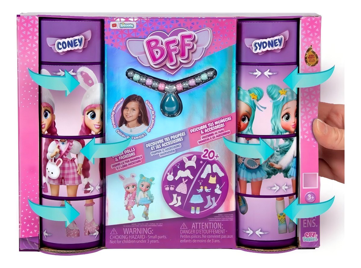 Muñecas Cry Babies Bff Con Accesorios - Image 2