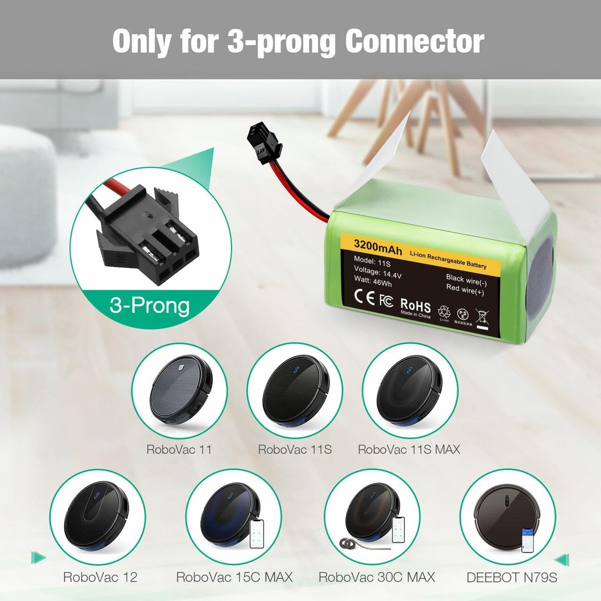 Eufy Robovac - Batería De Repuesto - Image 3