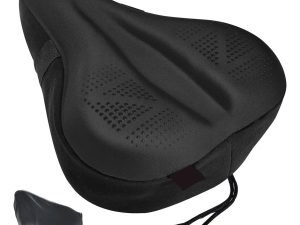 Zacro Asiento De Gel Para Bicicleta Tamaño Grande Suave Y A