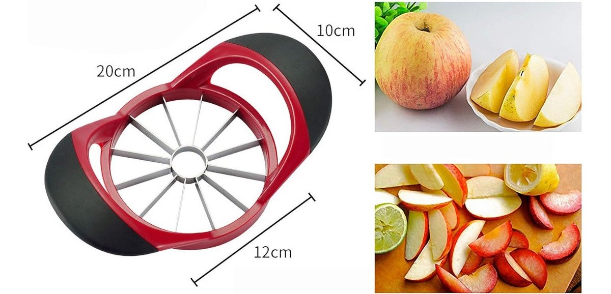Hengke Cortador De Manzana De 12 Hojas, Cuchillas De Acero I - Image 2