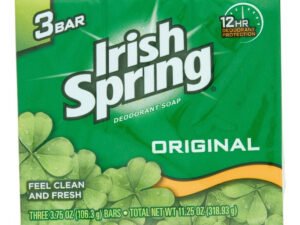 Jabón Desodorante Original Irish Spring 3 Unid (3.7 Oz C/u)