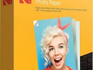 Kodak Zink Papel Fotográfico Prémium 2 X 3 Pulgadas 20 Hojas