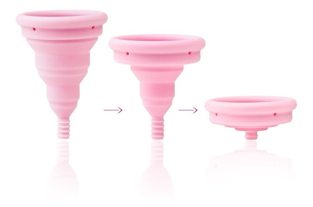 Copa Menstrual Compacta Plegable - Lily Cup Size A Intimina - Image 2