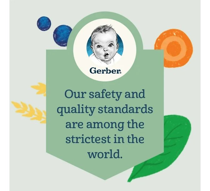 Gerber Orgánic Comida Para Bebé Frutos Rojos Plátano Y Avena - Image 4