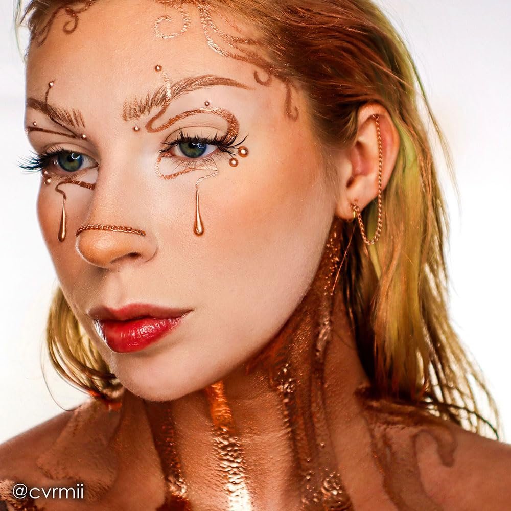 Mehron Polvo Metalico Maquillaje Profesional Facial Corporal - Image 8