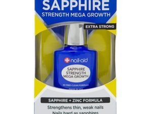 Nail-aid Zafiro Fortalecedor Mega Tratamiento De Crecimiento Color Transparente