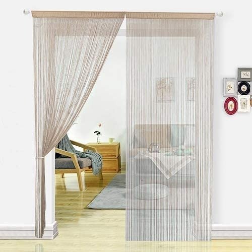 Hsylym Cortinas Para Puerta Con Flecos De Espaguetis Densos - Image 5