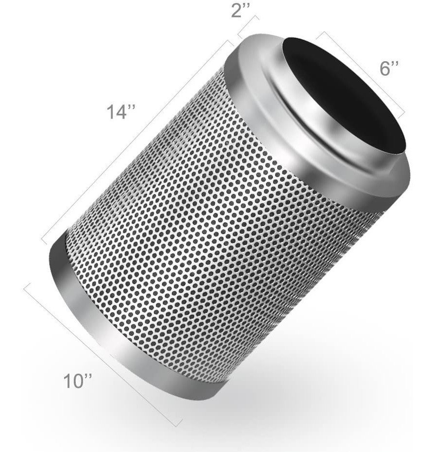 Ipower Filtro De Carbono Para Ventilador 6 Pulgadas 442 Cfm - Image 3