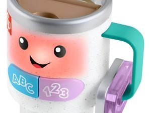 Fisher Price Laugh & Learn Taza Luces Sonidos Para Bebes 6m+ Gris Laugh Learn Wake Up Learn