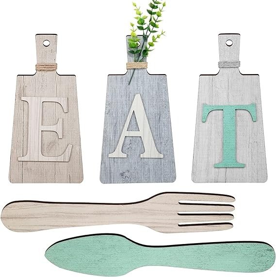 Jetec Juego De Letreros Decorativos Para Cocina Set De 5 Und - Image 3