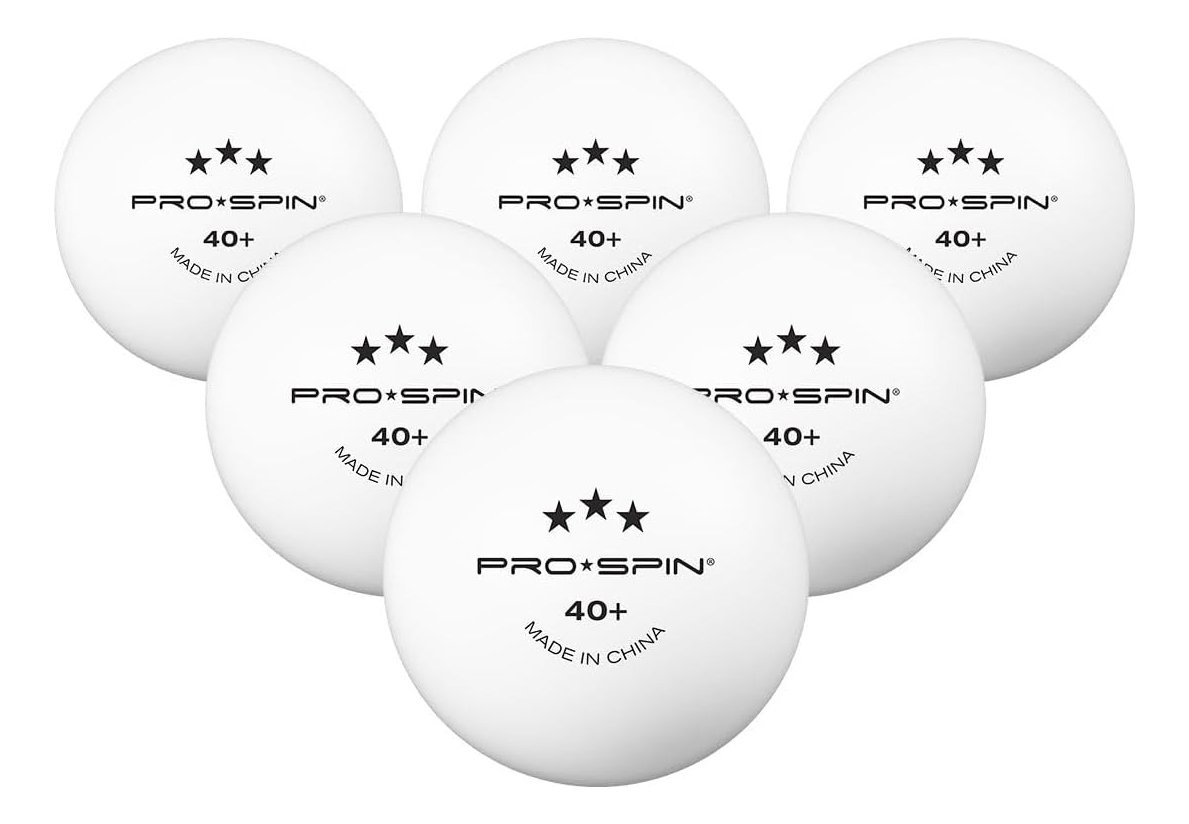 Pro-spin Pelotas De Ping Pong Blancas, 3 Estrellas Caja 24 - Image 2