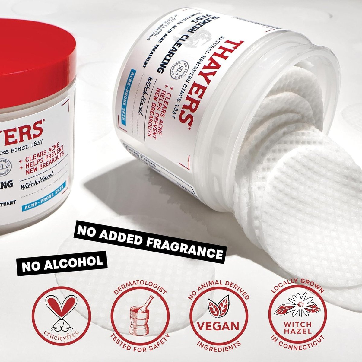 Thayers Almohadillas Exfoliantes Anti Imperfecciones 60pz - Image 3