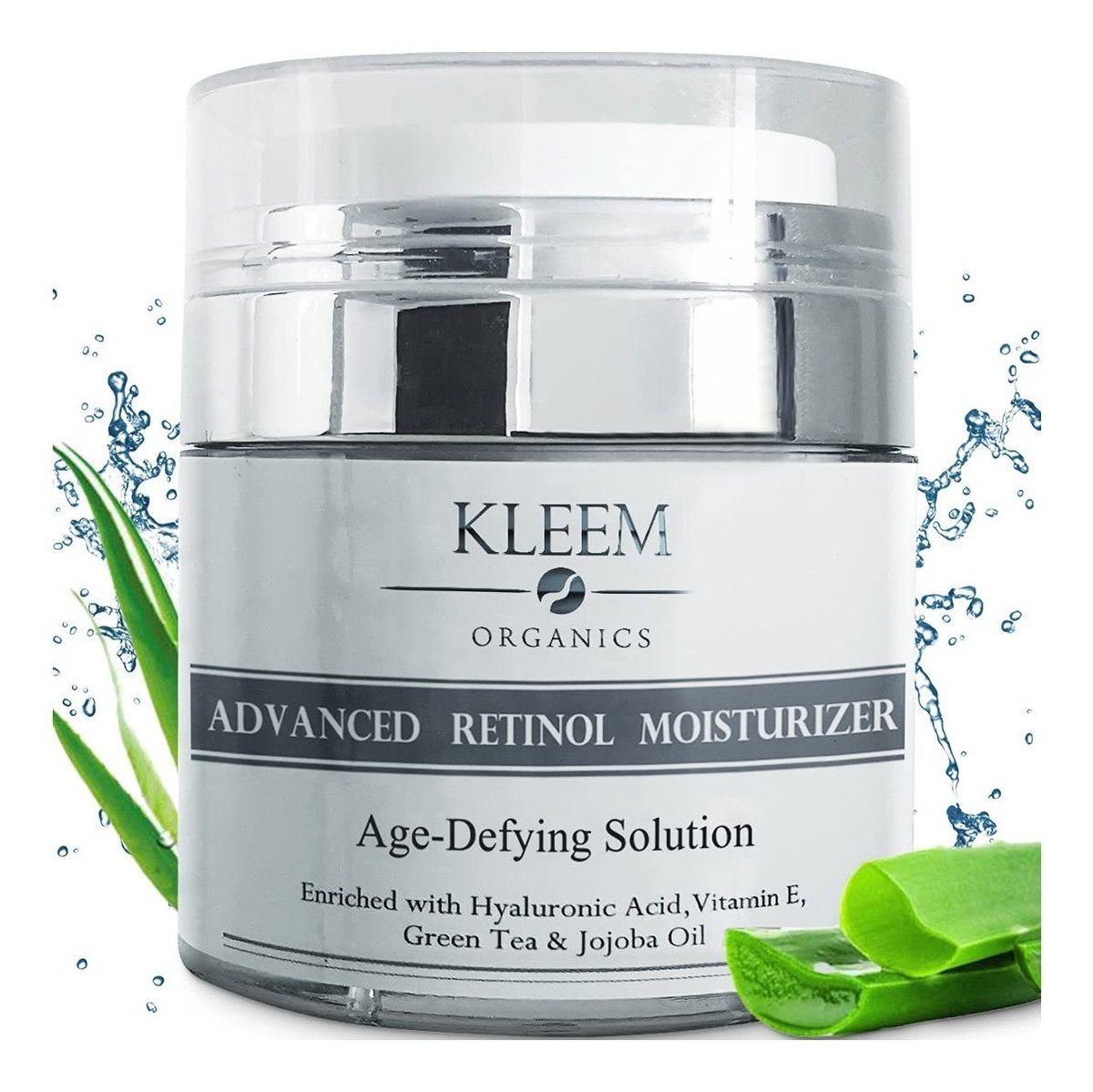 Kleem Organic Retinol Cream For Face - Anti Aging Face Cream Tipo De Piel Mixta - Image 2