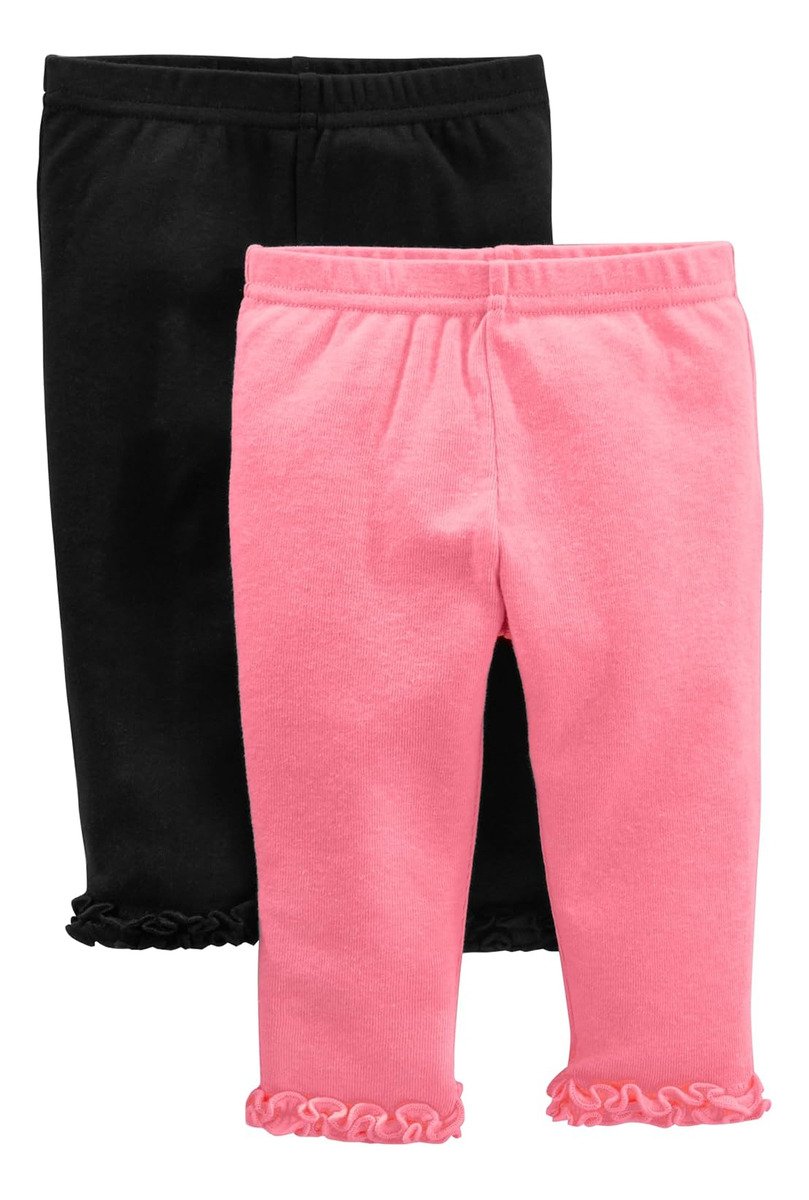 Simple Joy By Carters Paquete De 4 Pantalones Para Niñas - Image 2