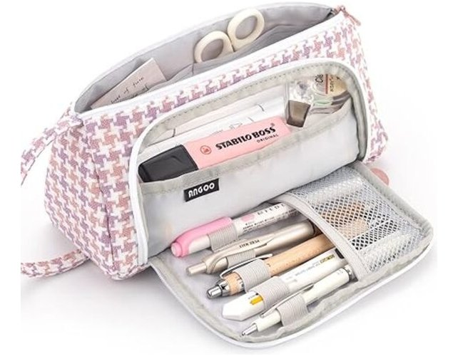 Easthill Estuche Para Lapices Gran Capacidad En Color Negro - Image 19