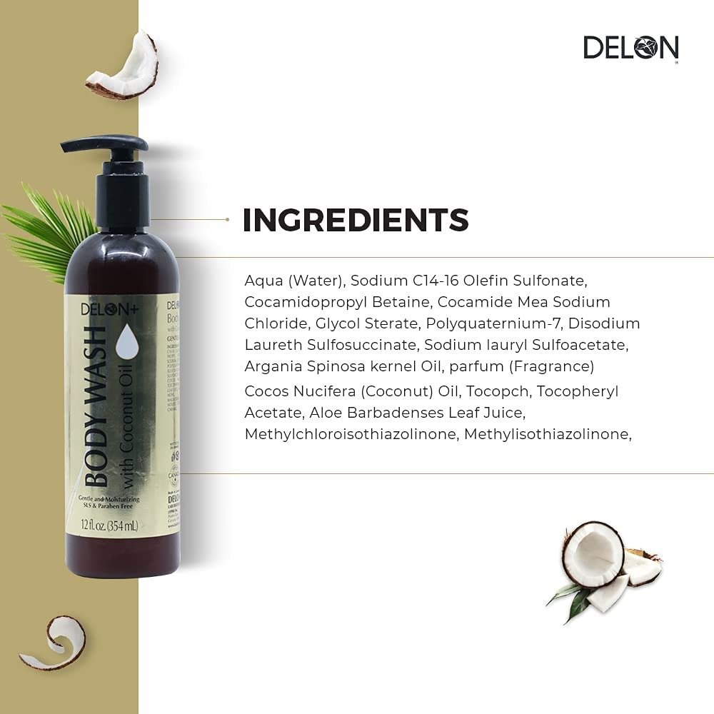 Delon Gel De Ducha Hidratante Con Aceites Naturales 354ml - Image 2