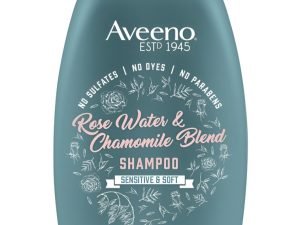 Aveeno Shampoo Agua De Rosas Y Manzanilla 354 Ml
