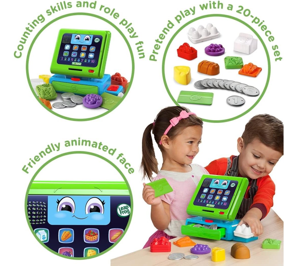 V Tech Caja Registradora Leapfrog Count Along, Luz Y Sonido. - Image 3