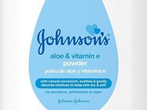 Talco Johnson's De Almidon Puro, Aloe Y Vitamina E 623g