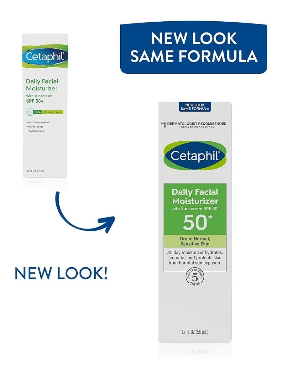 Cetaphil Diario Humectante Facial Y Protector Solar Spf 50+ - Image 2