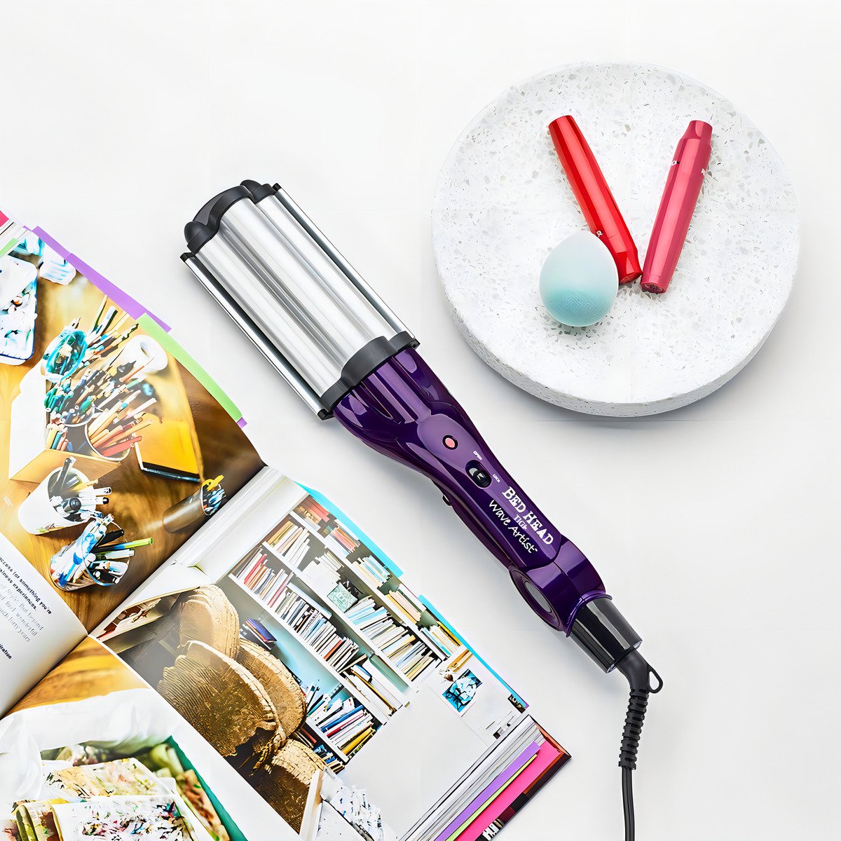 Plancha De Cabello Bed Head Bh365 Púrpura - Image 2