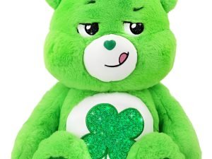 Care Bears, Peluche De 46cm, Oso De Buena Suerte Verde