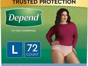 Depend Ropa Interior Mujer - L - Pack - 72 - 1