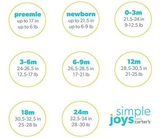 Simple Joy By Carters Paquete De 4 Pantalones Para Niñas - Image 4