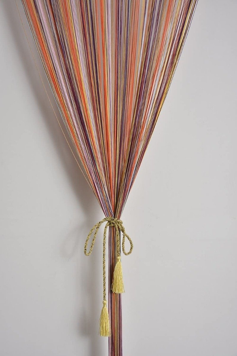 Hsylym Cortinas Para Puerta Con Flecos De Espaguetis Densos - Image 10