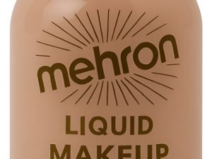 Mehron Liquid Makeup Rostro Cuerpo Y Cabello No Tóxico 133ml Color Light Tan