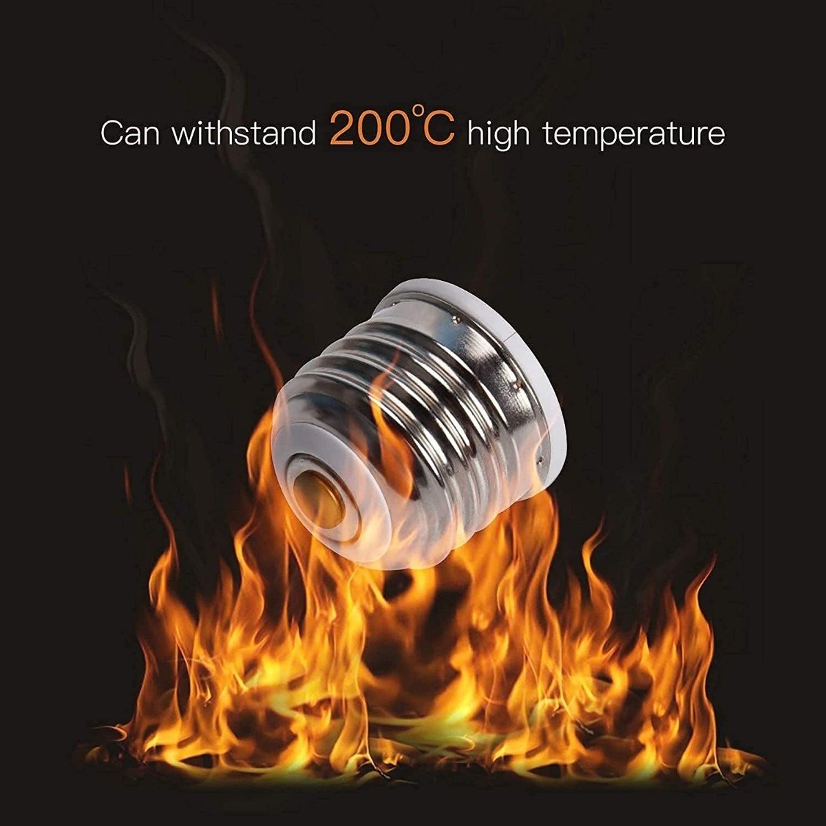 Jackyled Adaptador Socket E26/e27 A E12 Pack De 6 Piezas - Image 4