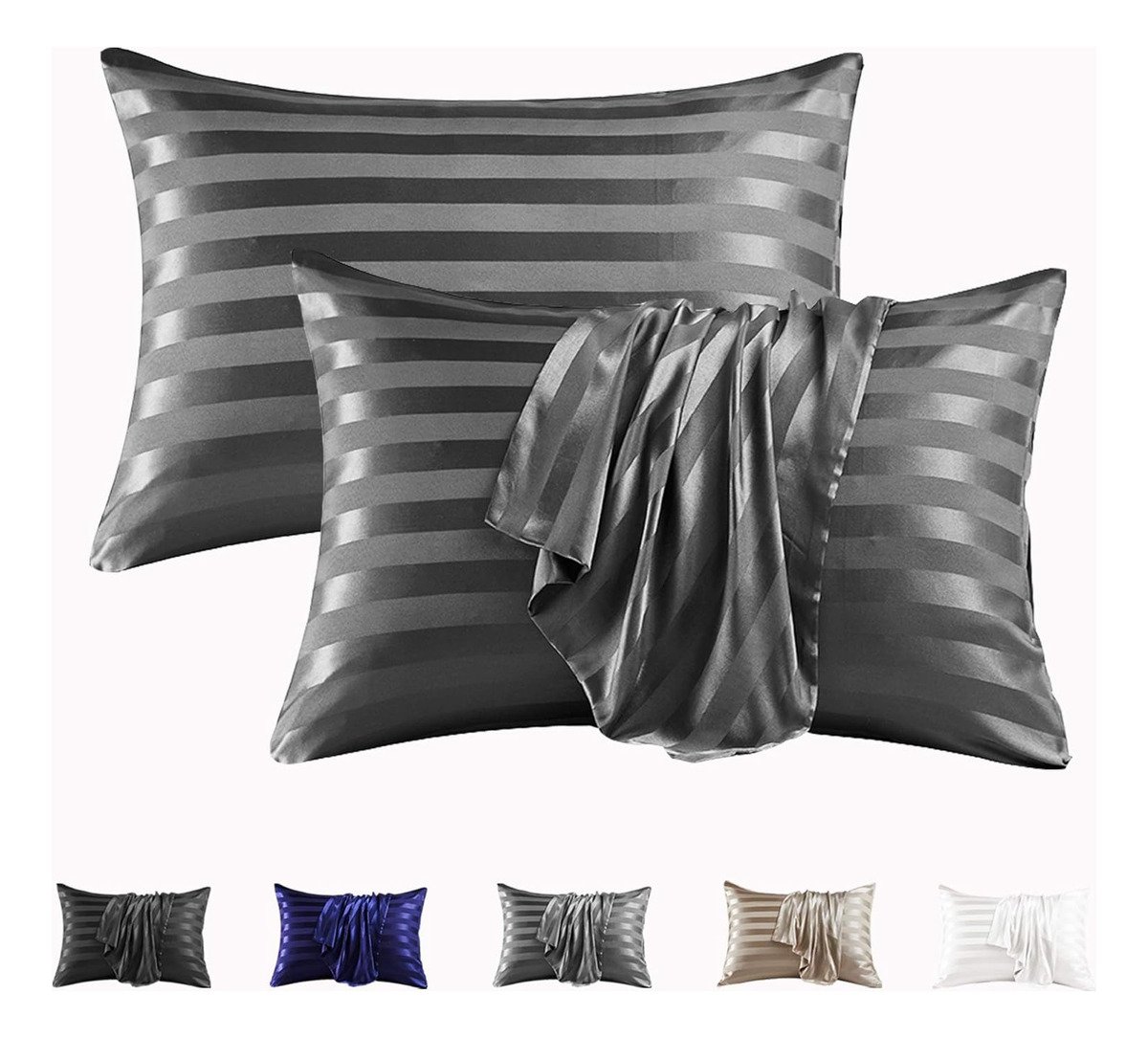 Mr&hm Funda De Almohada De Satén, Tamaño Queen - Image 19