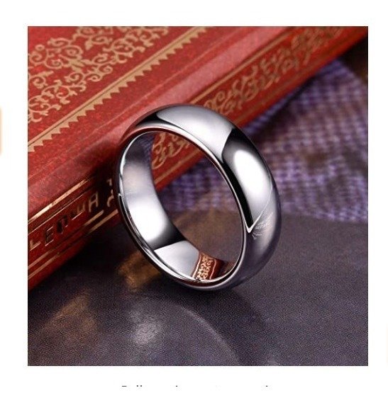 Anillo De Boda De Tungsteno Para Mujeres Y Hombres - Image 12