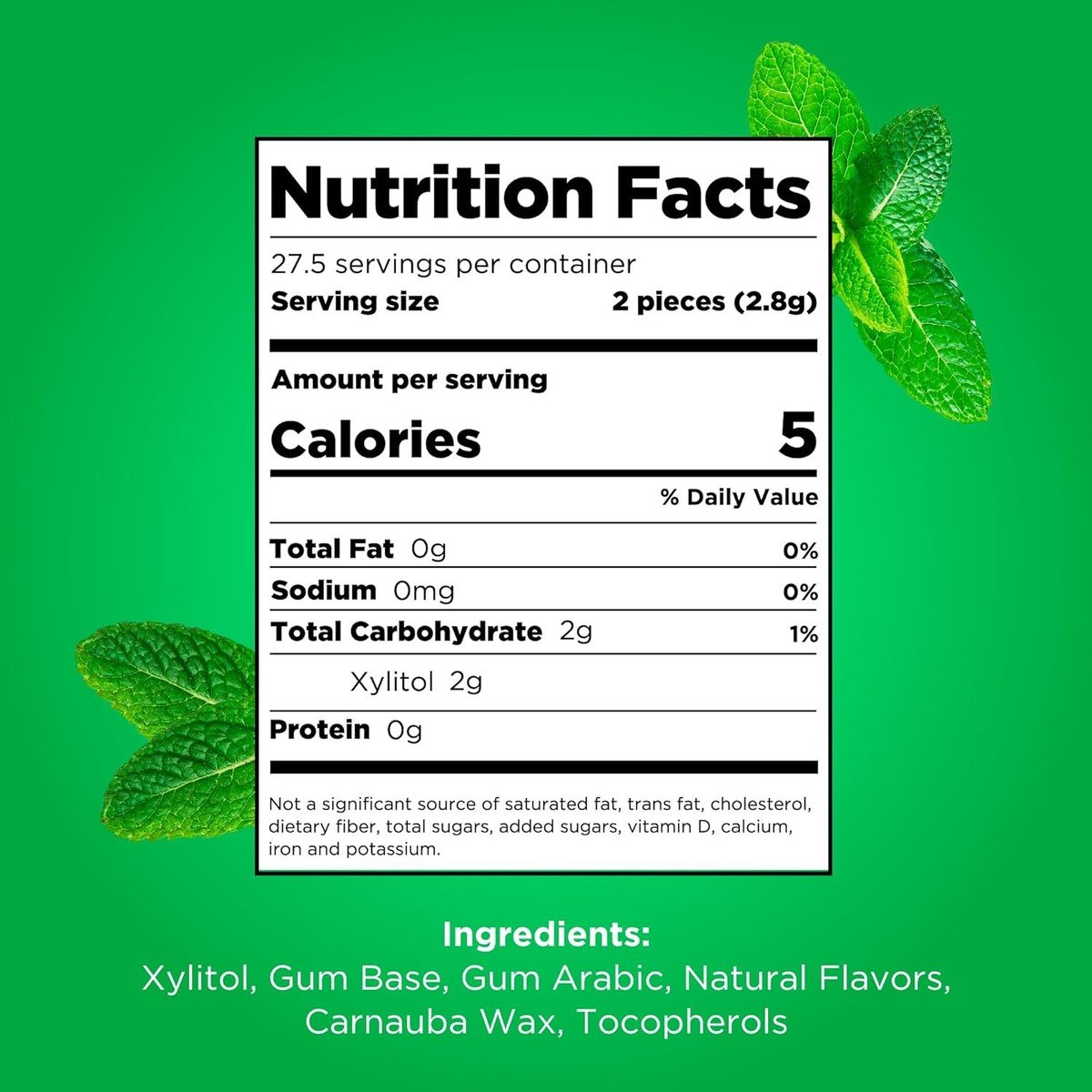 Pur Gum Chicle De Menta Sabor Frutal De Xilitol 55 Und - Image 16