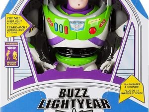 Figura De Buzz Lightyear Disney Toy Story Luces Y Sonidos