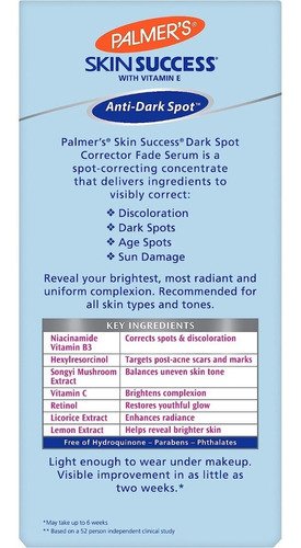Serum Corrector De Manchas Palmer's Skin Success Dark Spot Tipo De Piel Todo Tipo De Piel - Image 3