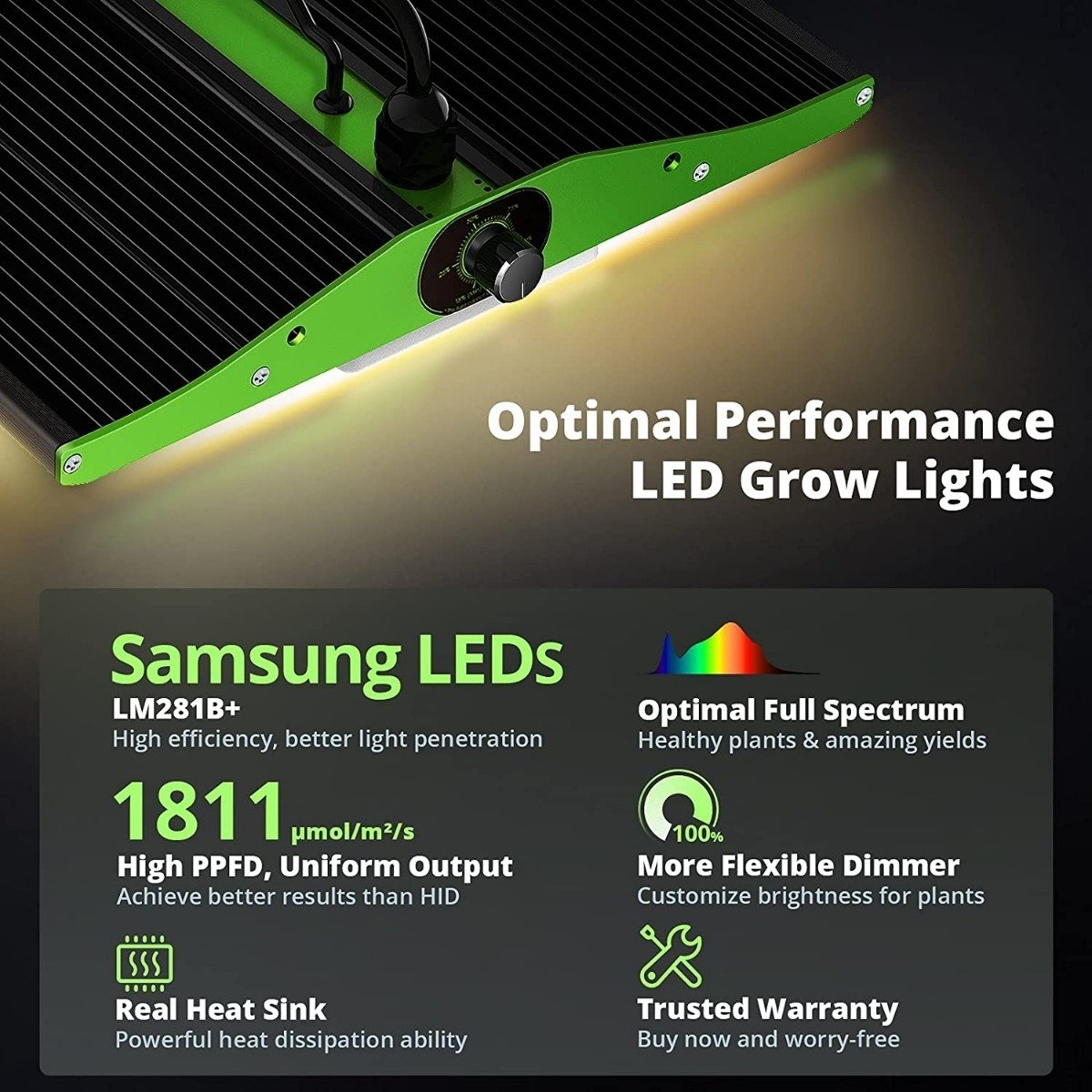 Viparspectra Pro P4000 Luz De Cultivo De Interior - Image 2