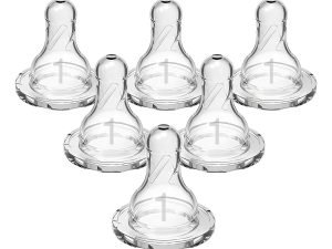 Dr Browns Tetina Mamila Estándar Nivel 1, 0 Meses 6und