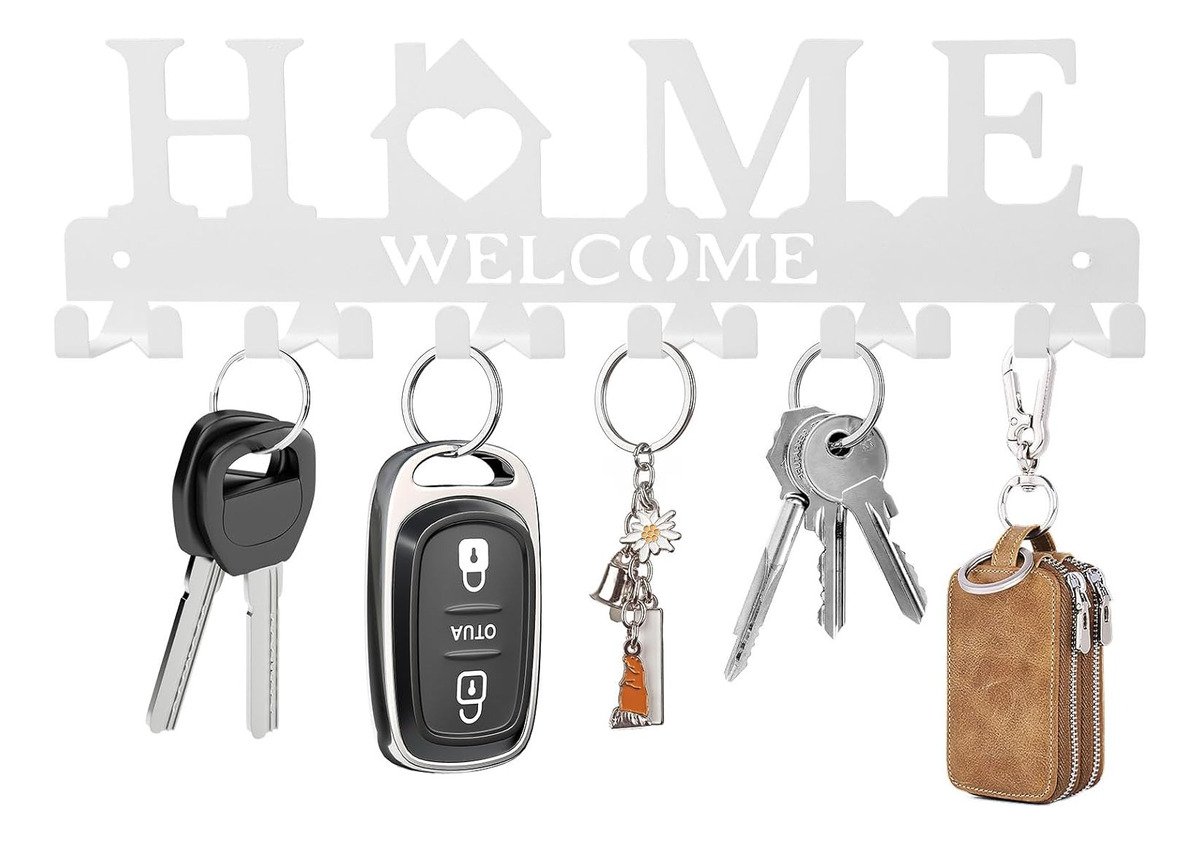 Homebros Soporte Para Llaves De Pared Con 6 Ganchos - Image 3